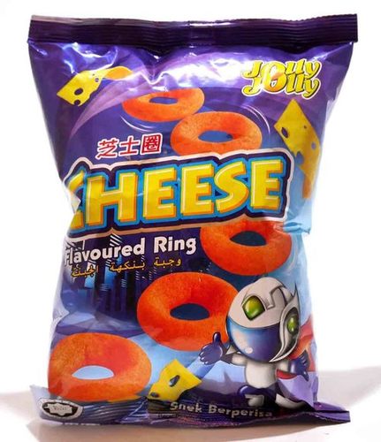 No Artificial Color Cheese Ring Fried Snacks