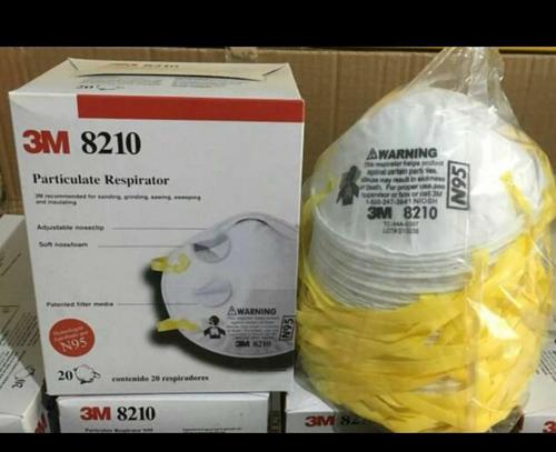 White Medical 3M N95 8210 Face Mask