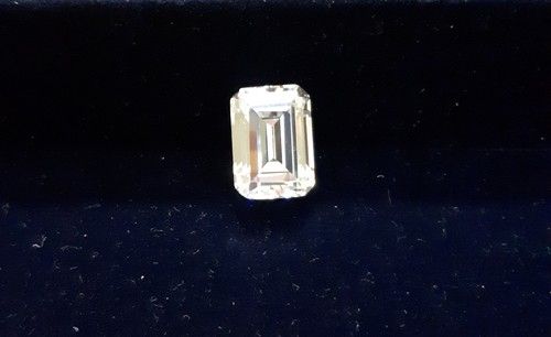 Octagon Emerald Cut Cubic Zirconia Stone