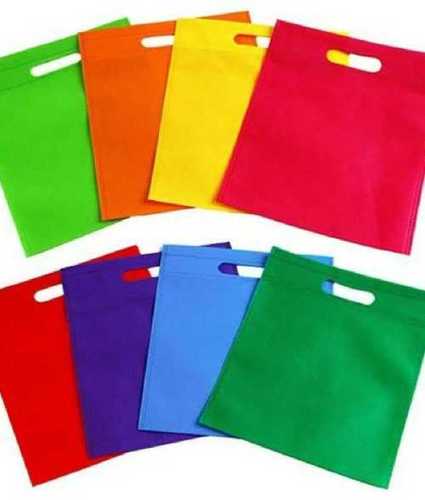 With Handle Promotional D Cut Plain Non Woven Bags