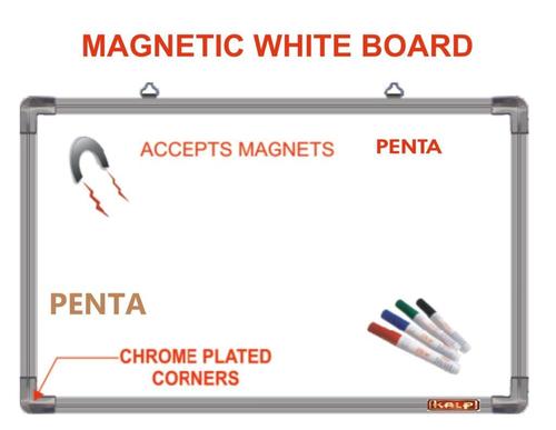 White Marker Magnetic Board Usage: It Use In School