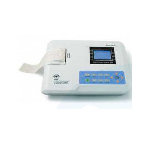 White Energy Efficient Digital Ecg Machine