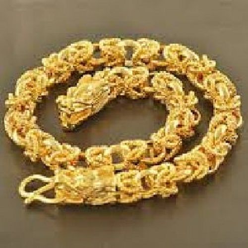 Party Wear Male Gold Bracelet