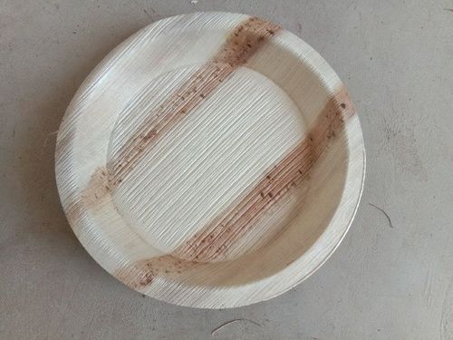 5.5 Inch Areca Leaf Round Plate