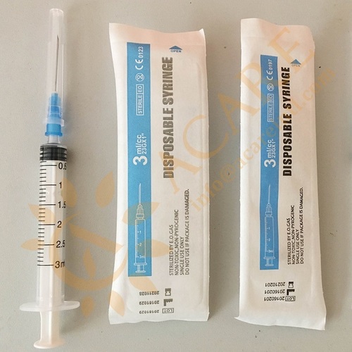 Disposable Syringe With Or Without Needles By Shenzhen Acare International Industrial Co., Ltd.