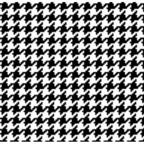 Warm Houndstooth Wool Fabric For Garment And Home Furnishing