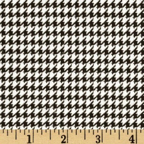 Houndstooth Wool Fabric For Garment And Home Furnishing