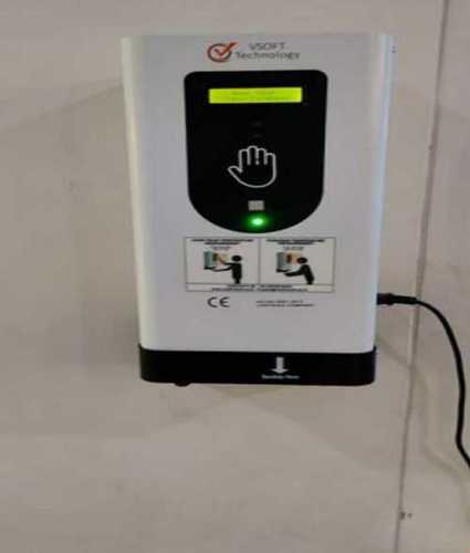 Sanitizer Dispenser And Time Attendance System