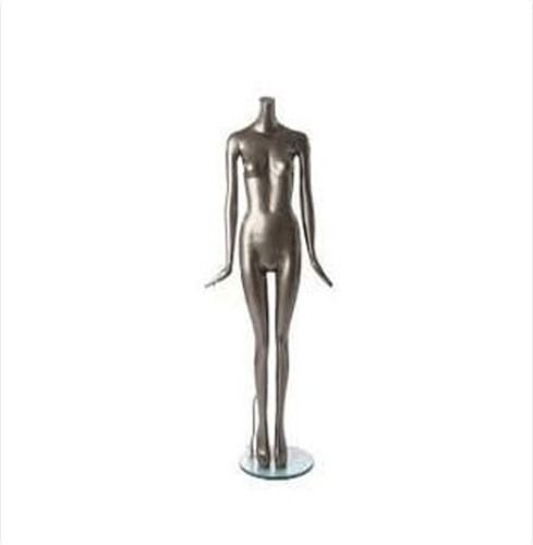 Female Headless Silver Mannequin