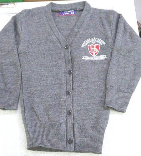 Washable Girl'S School Uniform Sweaters