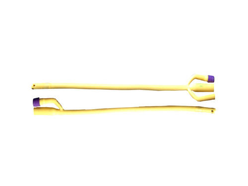 Yellow Latex Foley Balloon Catheters