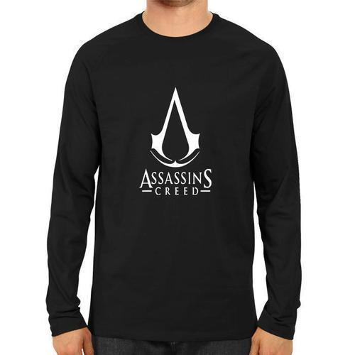 Mens Black Gaming Full Sleeves T Shirt