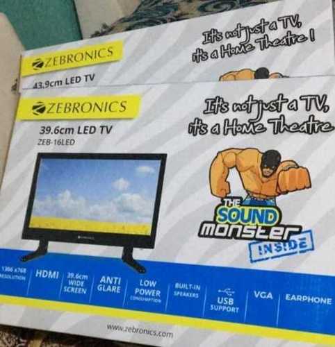 Zebronics Smart Led Tv Screen Size: 16