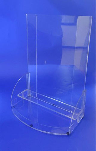 Square A4 Brochure Acrylic Display Stand