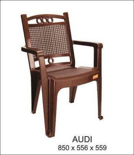Brown Audi Plastic Chair