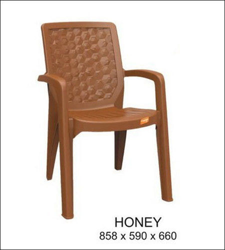 Brown Honey Plastic Chair