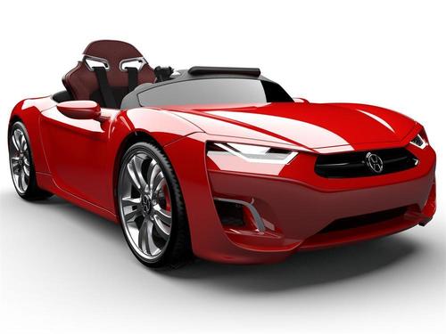 Red Colored 12 V Car Toy Size: Various Sizes Are Available