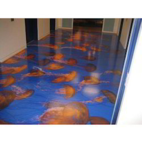 Rolling Shutter Channel Vinyl Floor Graphics Printing Services