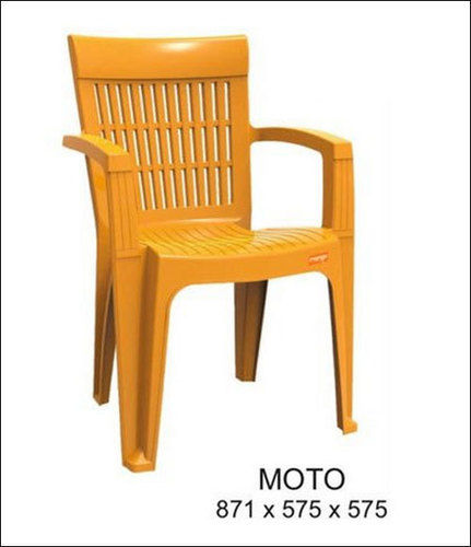 Yellow Moto Plastic Chair