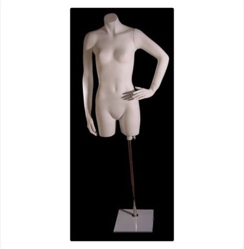 Female White Torso Mannequin Age Group: Adults