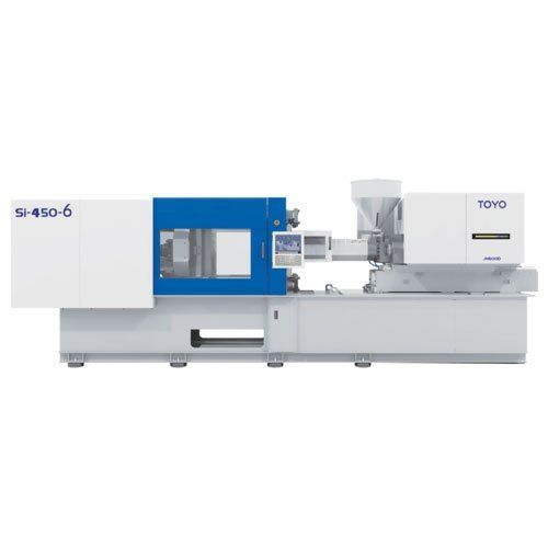 Blue And White Horizontal Injection Molding Machine (Toyo Si-450-6)