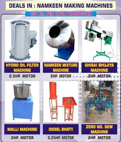 Food Processors Namkeen Making Machine