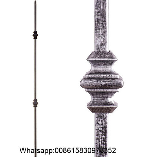 Black Versatile Wrought Iron Balusters