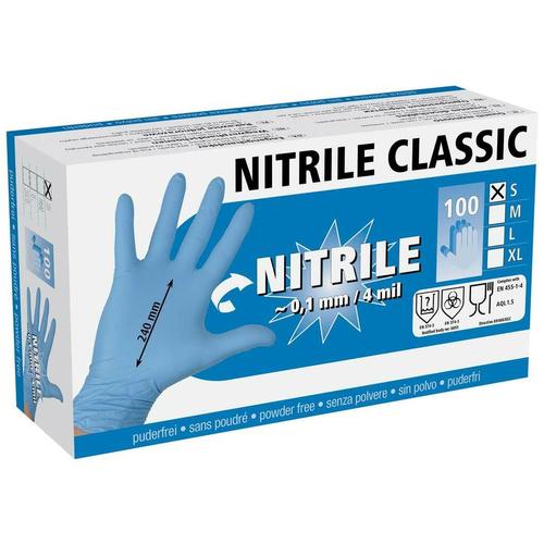Plain Disposable Nitrile Hand Gloves