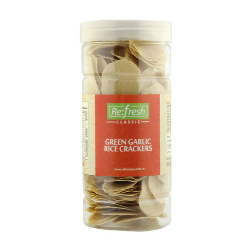 Green Garlic Khichiya Rice Cracker