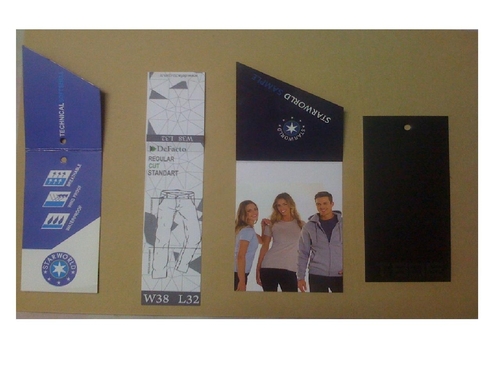 Paper Color Printed Hang Tags