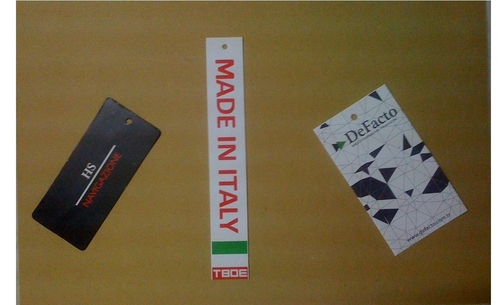 Designer Colored Hang Tags - Multi-color Paper, Eco-friendly Material | Custom Shapes For Industrial Tagging Applications