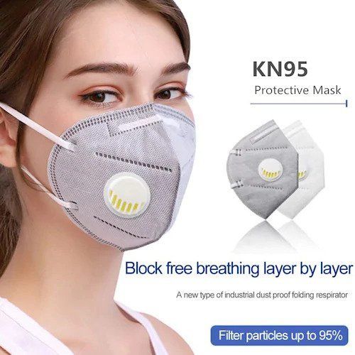 Medstep N95 Filter Multi Color Face Mask, Reusable, CE & ISO Certified to  Protect Mouth Droplets, Dust and Pollution (Free Size, Grey, 2) :  : Health & Personal Care