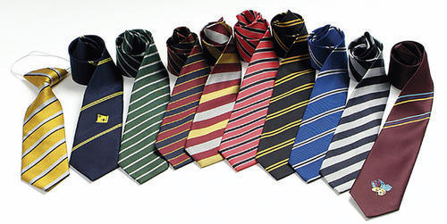 Printed Polyester School Tie Collar Style: Straight