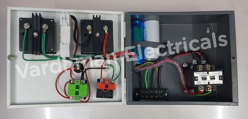 Submersible Pump Control Panels - Metal, Custom Size as Per Order or Availability | Low Power Consumption, High Efficiency, User-Friendly Design