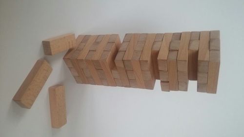 Wooden Tumbling Tower Blocks Age Group: 3 Yr+