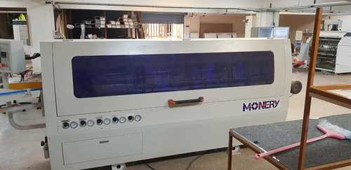 Automatic Edge Banding Machine - Electric Powered, Color Coated Finish | High Performance, Easy to Operate, Low Maintenance