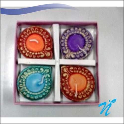 Various Diwali Clay Diya Set