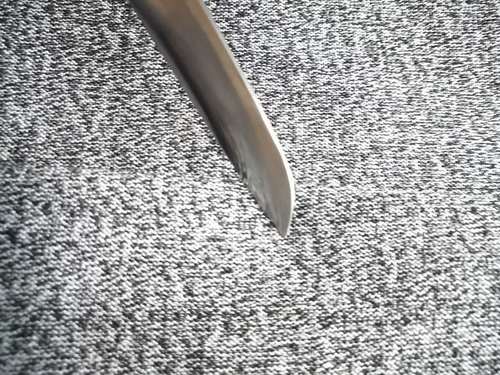 Gray Knitted Cut And Wear Resistant Fabric