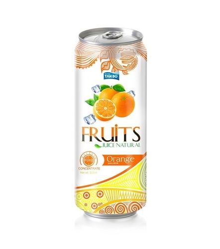 330ml Canned Orange Juice Drink