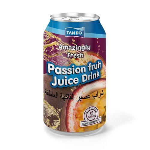 330ml Canned Passion Fruit Juice Drink