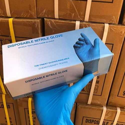 Nitrile Blue Disposable Powder Free Gloves