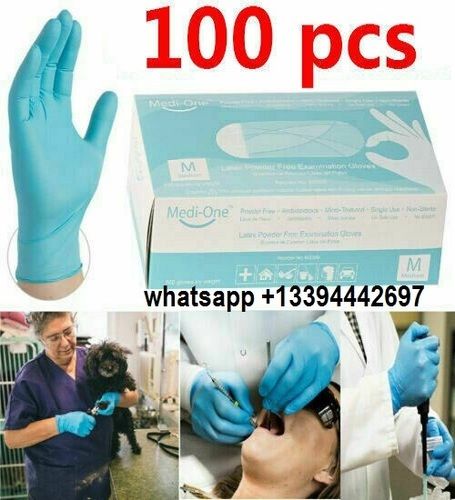  फोल्ड-एबल रेल 100X डिस्पोजेबल मेडिकल दस्ताने 