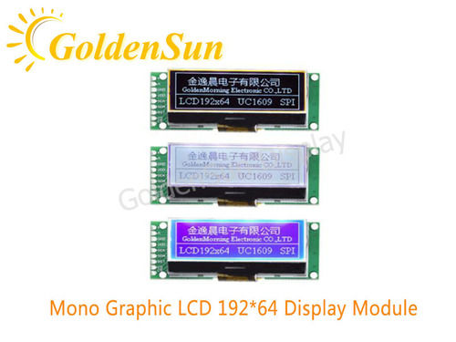 Mono Graphic Lcd 192X64 Display Module Application: Mp3