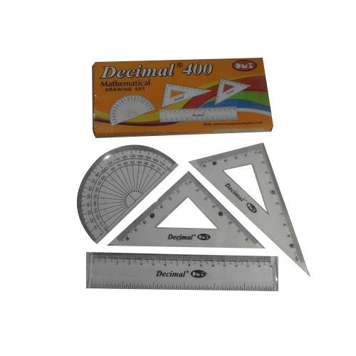 Triangle Plastic Durable Drawing Set