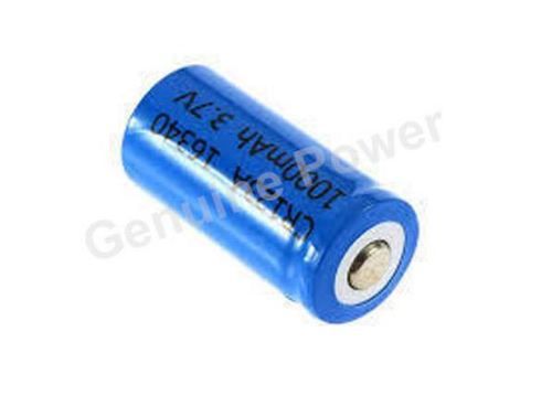 3.7V 1000mah CR123A 16340 Lithium Ion Battery