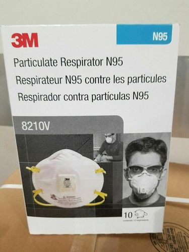 3m 8210v N95 Particulate Respirator Mask Application: Clinic