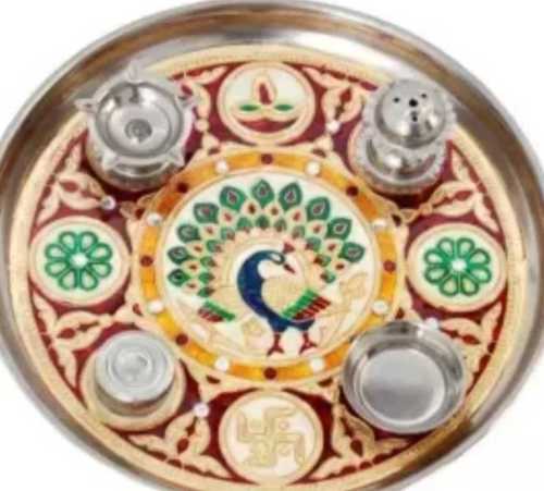 4 in 1 Use Pooja Thali