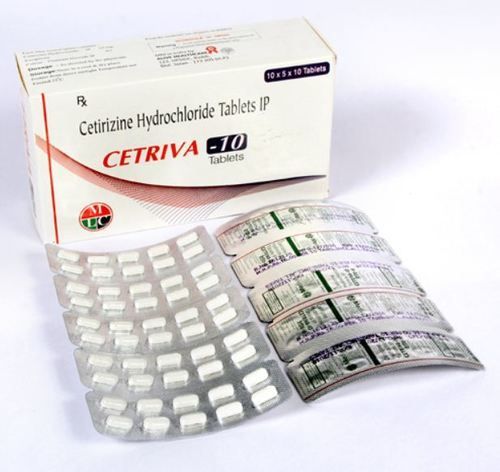 Cetriva -10 Cetirizine Hydrochloride Tablets General Medicines