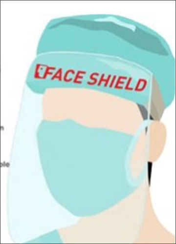 Disposable Face Shield For Pharma