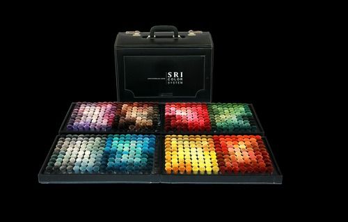 Viscose Color Box with 640 Shades